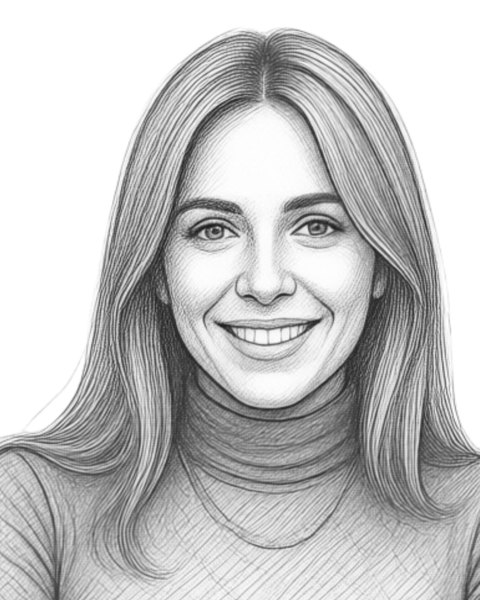 Carmen Gucher, Porträtskizze